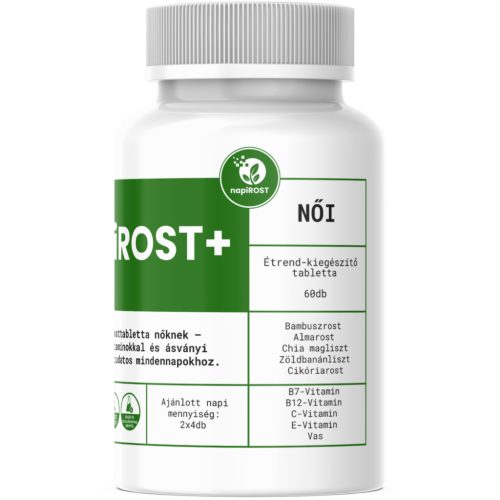 napiROST+NŐI – Rosttabletta mikrotápanyagokkal